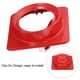 thumbnail image 5 of Uxcell 7" Metal Backdraft Damper Backflow Preventer Draft Blocker Duct Connector Rojo, 5 of 7
