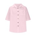 thumbnail image 3 of Cilsoka Womens Graphic Shirts Cotton Plus Size Summer Tops for Women 5X-6X Vintage Tees for Women On Work Blouses for Women Office My Orders Placed, 3 of 5