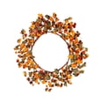 thumbnail image 2 of HOMYL Eucalyptus Fall Wreath Artificial Flower Wreath for Farmhouse Festival Porch, 2 of 8