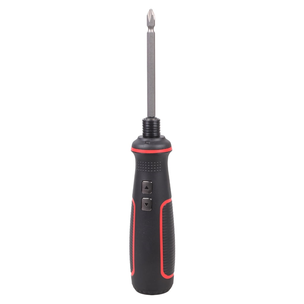 MOMOJIA Rechargeable 3.6V Cordless Electric Screwdriver with LED Light for Home Repairs