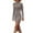 Yellow, variant on ChaoHeng Dresses for Women Long Sleeve Dresses Long Sleeve Casual Ladies' Hollow Solid Color Slim Slit Long Sleeved Round Neck High Neck Hip Hugging Dress