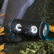 EDUPLINK M8 40W Portable Speaker, Bluetooth, Waterproof, Black, 1 Pack
