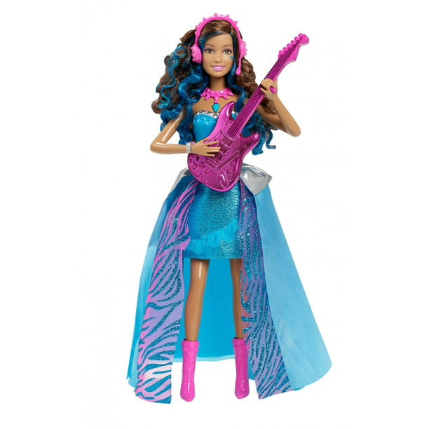 Rennen knecht beven Barbie Rock N Royals Erika Doll - Walmart.com