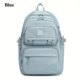 thumbnail image 1 of Mochila de gran capacidad para estudiantes, bolso de hombro doble de nailon, impermeable, informal, de viaje, a la moda, para Universidad, 1 of 5