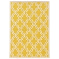 thumbnail image 3 of Linon Area Rug, Silhouette Quatrefoil Yellow, 8 x 10 feet, 3 of 3