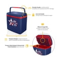 thumbnail image 3 of RTIC Road Trip 8 Qt Hard-Sided Personal Cooler, Fits 12 Cans, Fireworks, 3 of 8