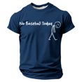 thumbnail image 2 of Funny Graphic T Shirts for Men Comfortable Slim Fit Crewneck Going Out Tee Tops 4xl Athletic Fit Plain & Logo Basic T-Shirt for Men, 2 of 5