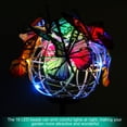 thumbnail image 5 of 2 in 1 Outdoor Solar Light Butterfly Landscape Light Yard Stake Decor Lamp Stake Light w/ Butterfly, 5 of 6