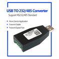 thumbnail image 3 of 5X USB to RS232 RS485 USB Serial Communication Module Industrial Grade USB-232/485 Signal Converter, 3 of 5