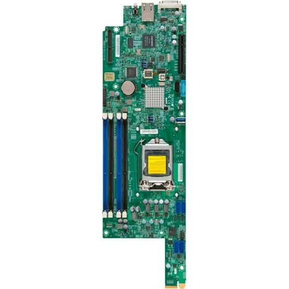 Supermicro X10SLD-F Motherboard Proprietary - Single socket H3 (LGA 1150) - Intel C224 Express PCH