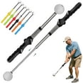 thumbnail image 1 of Gloryboom Telescopic Club, Retractable Golf Swing Training Aid, Golf Grip Trainer with Click Feedback, for Right & Left-Handed Golfers, Rhythm, Power & Grip Training, 1 of 7