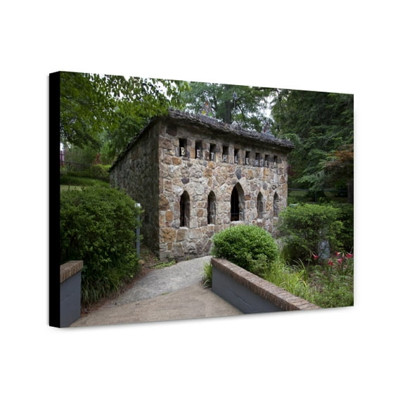 Canvas Print: Ave Maria Grotto, Cullman, Alabama, 2010