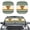 Aztec Highland Cattle Sunflower, variant on Xoenoiee Deer Hunting Camo Print 2 PCS Windshield Sun Shade for Car Foldable Window Covers for Car Accessories Reflect UV Sun Heat Protector Universal Fit for Cars SUV Truck RV