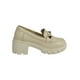 thumbnail image 2 of MOCASIN CASUAL LEON MUJER CREMA SINTETICO 1908 LEON  1908mmp, 2 of 4