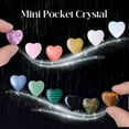 thumbnail image 5 of 12PC Heart Crystals and Healing Stones, Love Gemstones Pocket Set, Heart-Shaped Natural Crystal with Hug Cards, Balancing Meditation Valentines Mother's Day Gifts School Party Gift Exchange, 5 of 8