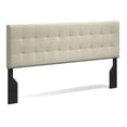thumbnail image 2 of Glenwillow Home Kaya Upholstered Headboard King - Beige, 2 of 6