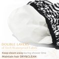 thumbnail image 3 of Gorro de ducha Yanibest, reutilizable y resistente al agua para mujer, 3 of 7