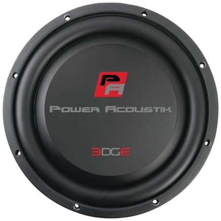 Power Acoustik  10 in. Edge Shallow Series 4 ohm Subwoofer