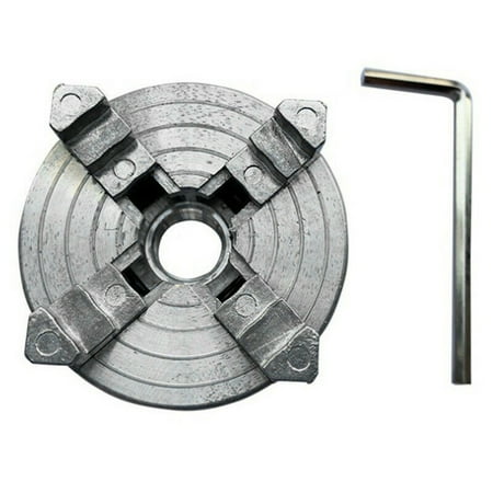 

Four 4 Jaw Chuck Z011A For Metal Mini Lathe M12X1Mm Threaded Back 1.8~56Mm/12~65