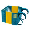 thumbnail image 3 of Poolside Storage Basket Hollow Out Drainage Large Capacity Foldable Swimming Pool Storage Rack Toys Goggles Phones Drinks Towels Bathroom And Pool Org, 3 of 5