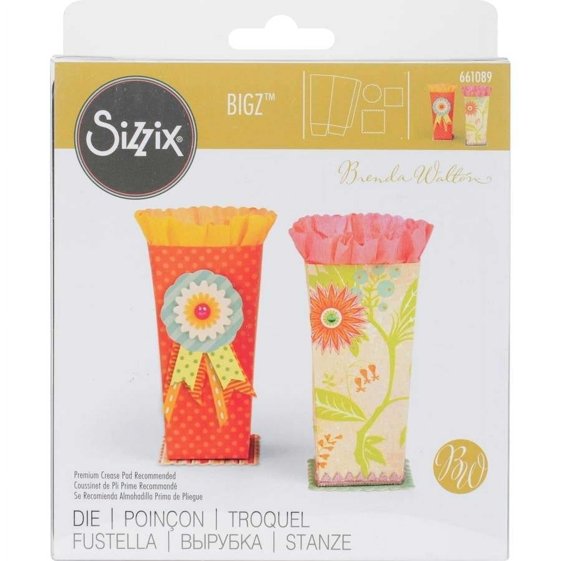 アルバム・スクラップ Sizzix Bigz Stocking Gift Holder 658744