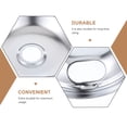 thumbnail image 2 of OULII 2pcs Replacement Drip Pans For Kitchen Stove Drip Pans For Catching Drippings Food Spills Kitchen Accessory, 2 of 7
