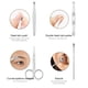 thumbnail image 4 of Juego de 15 piezas de manicura y pedicura Juego de cortaúñas profesional para cejas Labymos  Natural, 4 of 6