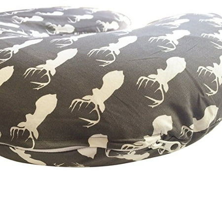 DANHA Jersey Fabric Nursing Pillow Cover | Deer Slipcover | Best for Breastfeeding Moms | Soft Fabric Fits Snug On Nursing Pillows to Aid Mothers While Breast Feeding | Great Baby Shower (Best Jeans Post Baby)