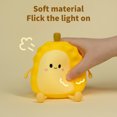 thumbnail image 4 of ¡Gran Descuento!, Luz de noche de gel de sílice Durian Pat Light Colors para dormitorio de estudio, luz de noche de gran valor para dormir como compañero de dormitorio de estudiantes Akmoler, 4 of 6