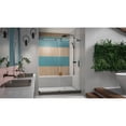 thumbnail image 5 of DreamLine Enigma-XT 56-60 in. W x 76 in. H Fully Frameless Sliding Shower Door in Tuxedo Finish, 5 of 14