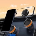 thumbnail image 2 of Soporte Magnético para Teléfono Móvil con Ventosa Giratoria de 360 Grados, Soporte Plegable para Navegación de Coche, Color Negro., 2 of 5