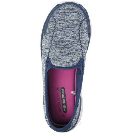danskin now women's memory foam slip on