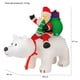 thumbnail image 5 of Inflable Navidad 1.90m Oso Polar Con Movimiento y Luces Led, 5 of 6
