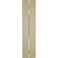 thumbnail image 5 of Ekena Millwork 11 1/2"W x 48"H Rustic Two Board Spaced Board-n-Batten Rough Sawn Faux Wood Shutters w/Z-Board (Per Pair), Primed Tan, 5 of 11