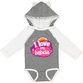 thumbnail image 3 of Inktastic I Love My Babcia Girls Girls Long Sleeve Baby Bodysuit, 3 of 5