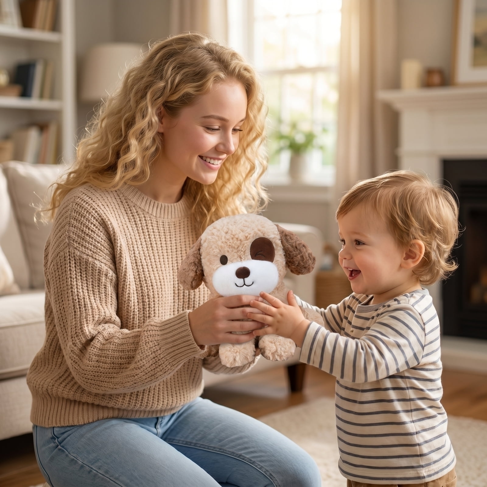 Kiddiway Plushies Stuffed Animal Doll - Huggable Cute Toy Without Tags Great Baby Toys for Boys Girls Birthday Gift for Little Ones