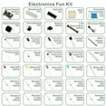 thumbnail image 2 of BTOER 830 Breadboard Cable Resistor Electronics Component Starter Kit Fits For Arduino, 2 of 8