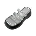 thumbnail image 3 of Women Platform Slide Sandals Stylish Slip on Sandals for Outdoor Street Gift 35, 3 of 7