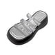 thumbnail image 4 of Sandalias de plataforma para mujer, antideslizantes, elegantes, de suela gruesa, zapatos de verano sin cordones 38, 4 of 9