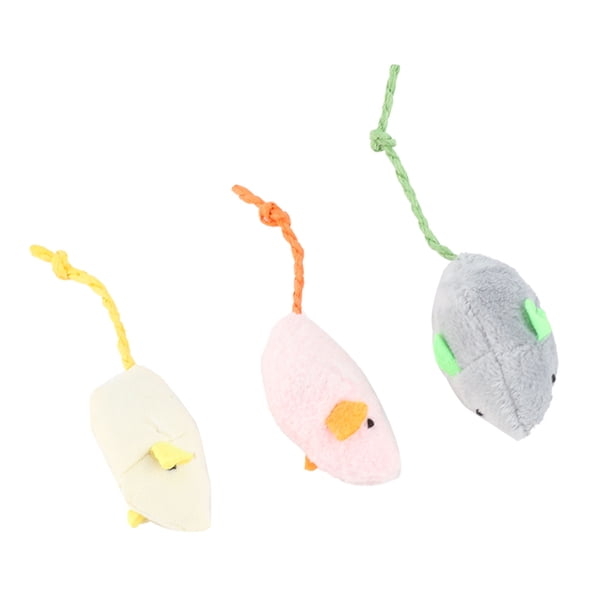Juguete De Ratón De Peluche, Juguete De Ratón De Gato Divertido Y Suave Para Gatos