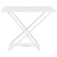 thumbnail image 2 of vidaXL Folding Clothes Dry Rack White Plastic, 2 of 10
