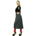 thumbnail image 4 of Phagun Designer Black Printed Rayon Straight Casual Kurti Women's Clothing-14, 4 of 9