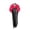 A003- Hot Pink, variant on Red Headband Women Gothic Halloween Decor 15 X 10 Inch Red Artificial Flowers Lace Veil Headband for Halloween Party Day of The Dead Masquerade Party Decorations 1 Pack