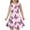 AB78 Pink, variant on Tisuna Girls Summer Dress Butterfly Print Sleeveless Crew Neck Dresses Fashion Soft Little Girls Children'S A-Line Playwear Dress Light Green Size 4-5 Years