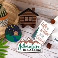 thumbnail image 6 of SXcggal Cabin Adventure Theme Layered Tray Decorations Home Wooden Crafts Ornaments Tray Decoration With Stand (10PCS) (tray Not Included), 6 of 7