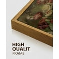 thumbnail image 3 of Drsoum Vintage Landscape Canvas Wall Art Poppies Flower Classic Wall Prints Modern Farmhouse Kitchen Bathroom Office Decor 10x10in Natural Framed, 3 of 6