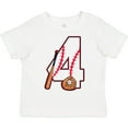 thumbnail image 3 of Inktastic Baseball Fourth Birthday Four Years Old Boys or Girls Toddler T-Shirt, 3 of 5