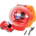 thumbnail image 2 of Mini Watch Car Children‘s Alloy Watch Remote Control Car 2.4GHz USB Rechargeable Watch RC Racing Car with Screwdriver Remote Control Watch Car Toys for Boy and Girl Christmas Birthday Gif, 2 of 4