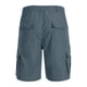 thumbnail image 4 of pstuiky Pantalones cortos para hombre, Pantalones cortos casuales de moda para hombre, con múltiples bolsillos, botón, cremallera y cintura elástica. Pantalones cortos cargo, 4 of 6