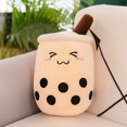 thumbnail image 1 of Boba-peluche Kawaii para decoración de habitación, té de burbujas de peluche de juguete, helado de comida, té de leche, cojín de abrazo suave, regalo de cumpleaños para niños, 1 of 5